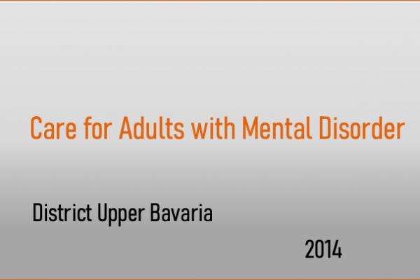 Literature Review on “Alternative Possibilities of Care for Adults with Mental Disorders and the Need for Protecting Help in Upper Bavaria, in Terms of Networking in the Local Community”.