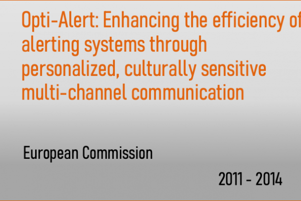 Opti-Alert: Enhancing the efficiency of alerting systems through personalized cultural sensitive multi-channel communication