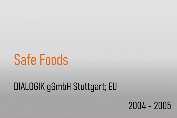 European Food Safety Regulation under Review. An Institutional Analysis – Germany