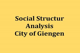 Social Structure Analysis of the City of Giengen