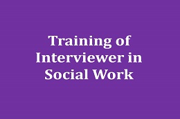 Interview Training Courses for Social Workers