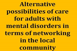 Literature Review on “Alternative Possibilities of Care for Adults with Mental Disorders and the Need for Protecting Help in Upper Bavaria, in Terms of Networking in the Local Community”.