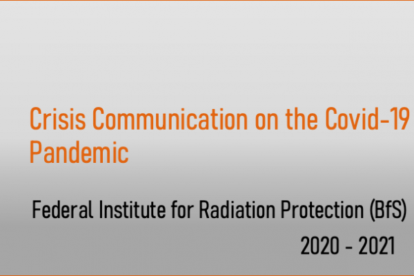 Crisis communication on the Covid-19 pandemic