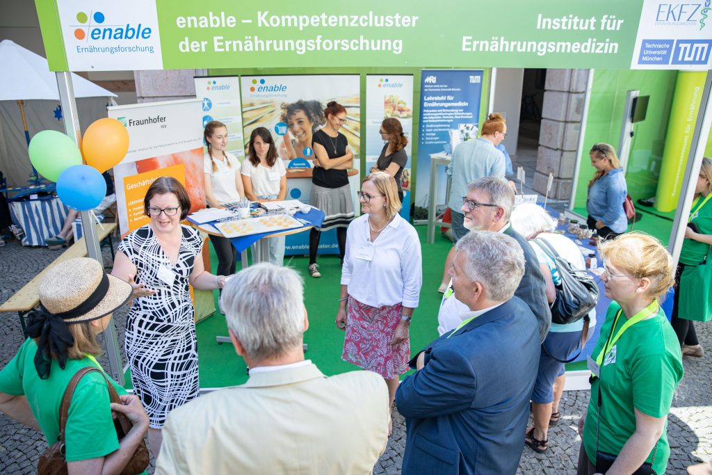 enable at the Nutrition Experience Day in the Schmuckhof of the Bavarian State Ministry of Nutrition