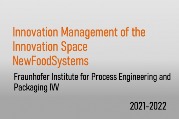 Innovation Management for the Innovation Space NewFoodSystems