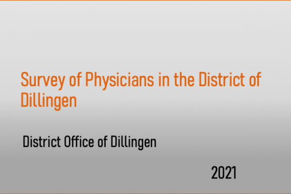 Survey of Physicians in the District of Dillingen