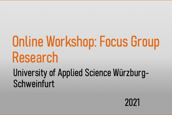 Online Workshop Focus Group Research